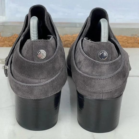 Rag & Bone Harley Ankle Booties in dark gray 38.5 - Picture 6 of 13